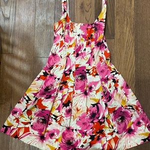 American Living Fit and flare floral dress